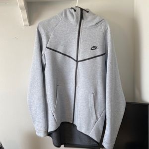Mens nike tech fleece full zip hoodie